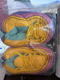 Colorful Retro Sneaker Slippers | Fun & Cozy!
